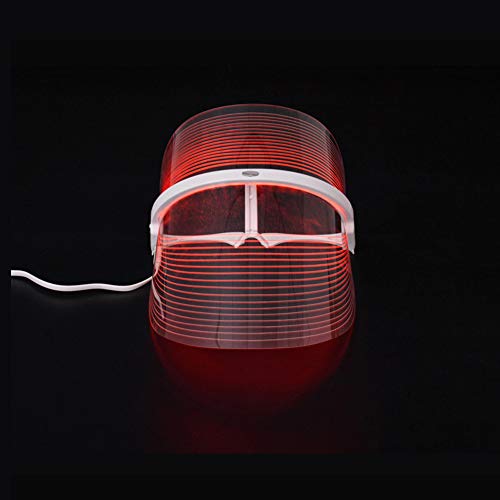 YDM 3 Color LED Facial Mask LED Photon Mask Rejuvenation Instrument Home Spectrometer Beauty Mask Electronic Beauty Equipment