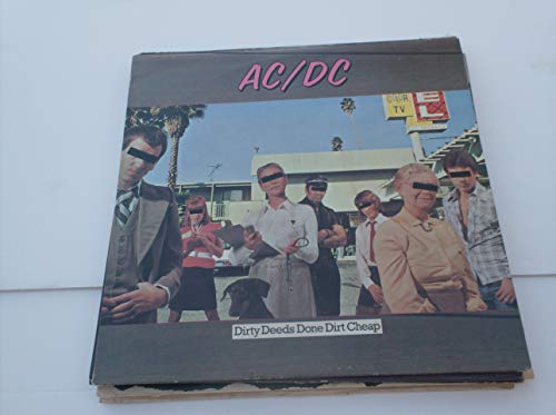 Album Art for Dirty Deeds Done Dirt Cheap (1976) by AC/DC