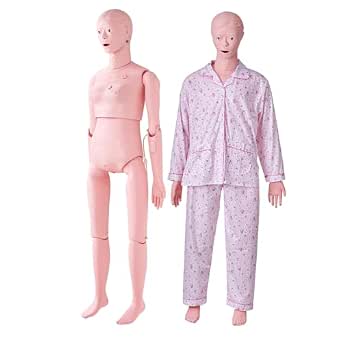VEVOR Nursing Training Manikin, Female Life Size Demonstration Human Model for Nursing Education