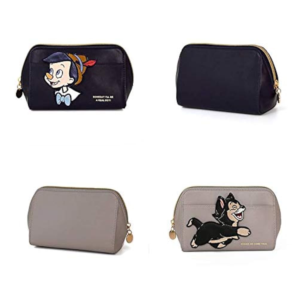 Amazon.co.jp: ピノキオ パッチワークワッペンポーチ グレージュ