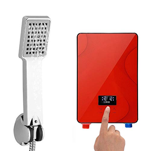 Tankless Instant Electric Hot Water Heater Boiler 6500W 220V Bathroom Shower Set Safe