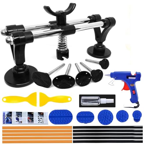 Gliston デントリペアツール 凹み直し ブリッジ型引っ張り工具 バキュームリフター DIY用品のサムネイル