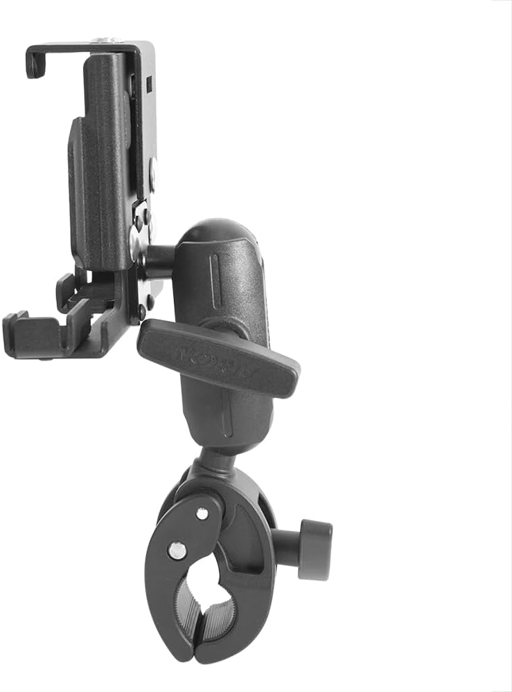 ARKON Mounts Clamp Mount with LockVise™ Metal Locking Tablet Holder | Perfect for Desks, Carts, and More | Tablet Holder Adjustable for iPad, Galaxy, and TCL Devices