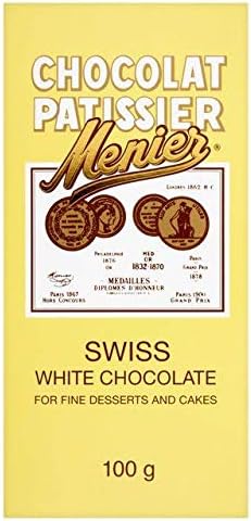 Menier White Chocolate 100g