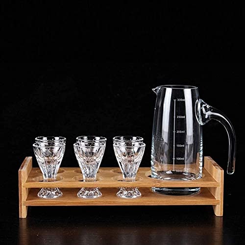 Whisky Decanter, Wine Decanter, Wijnkaraf Crystal Glas Liquor Glas Liquor Glass Gestreepte Kleine Wijnglas Cup Houder… - Image 3