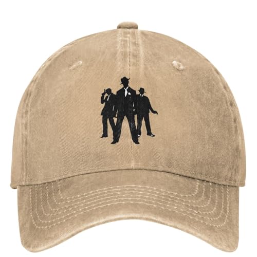 Casquette de créateur ajustable en coton style routier rock haut de gamme