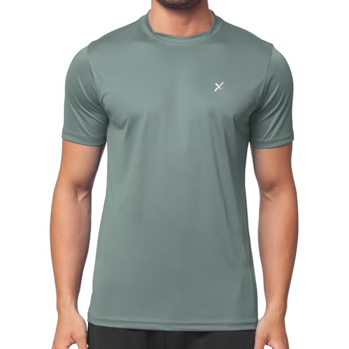 CFLEX Herren Sport Shirt Fitness T-Shirt Sportswear Collection - Petrol L