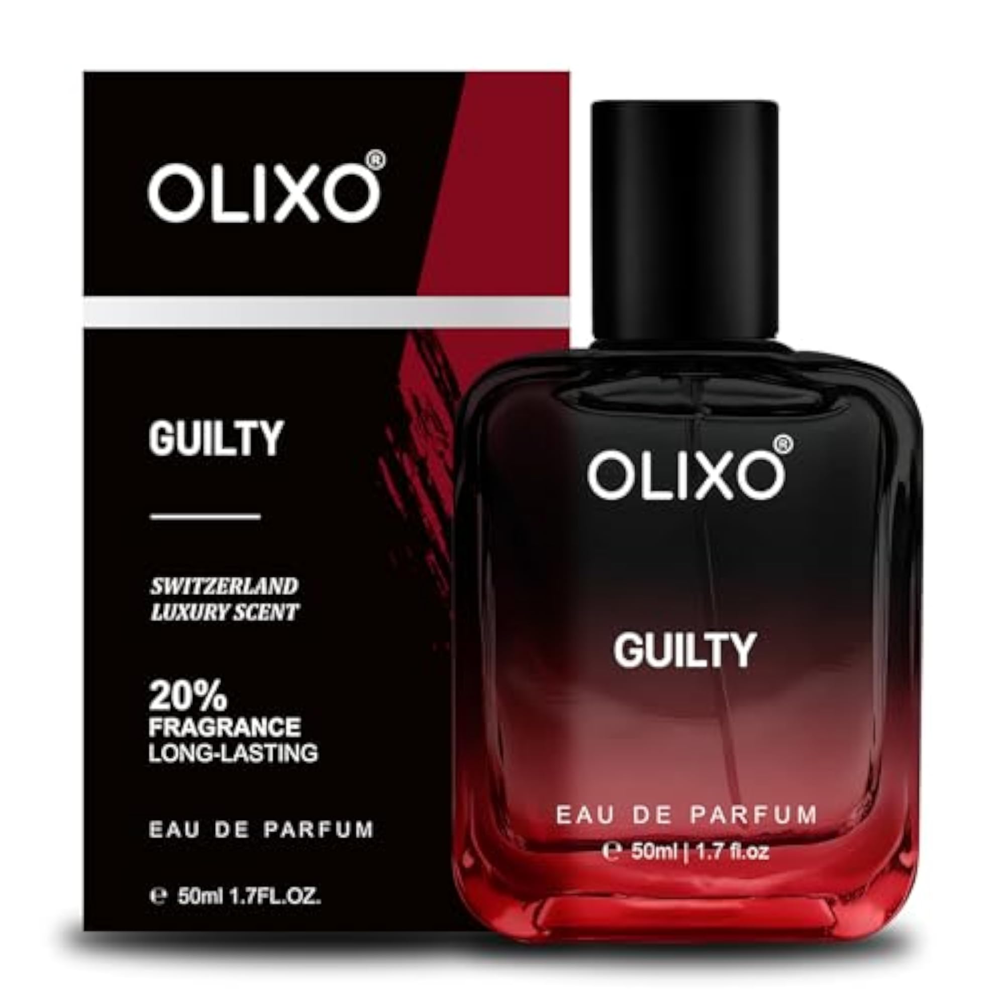 Guilty Eau de Parfum for Men, Bold and Seductive Fragrance, 50ml