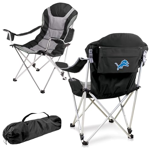 Image of Picnic TIME NFL Unisex-Adult NFL Reclining Camp Chair, Beach Chair for Adults, Sports Chair with Carry Bag