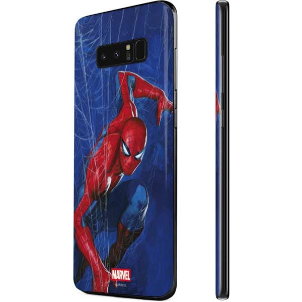 Skinit Decal Other Skin Compatible with Fast Charge Wireless Charging Stand - Officially Licensed Marvel Spiderman Web Shooting Design