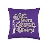 Willy Wonka and the Chocolate Factory Music Makers Throw Pillow