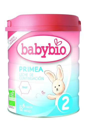 Babybio - Leche Infantil De Vaca - Primea 2 Continuacion - 800G - De 6 Hasta 12 Meses - Bio - Sin Aceite De Palma