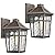 Darkaway Outdoor Sconce Lights Wall Light Fixtures, Exterior Porch Light Outdoor Sconce Anti-Rust Waterproof Aluminum Outside Light with Water Ripple Glass for Patio Yard Doorway Garage