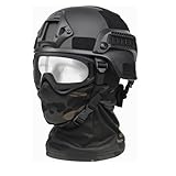 XINGZHE Airsoft Mask + Airsoft Helmet + ...