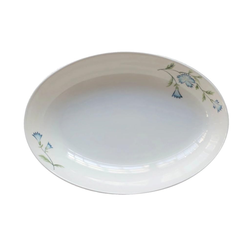 Platos Para La Cena Plato De Cena De Cerámica Pintado A Mano, Plato De Pescado Ovalado De Porcelana De Hueso For El Hogar, Plato De Desayuno, Plato De Cena Occidental Juego De Vajilla