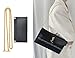 YESIKIMI UPTOWN Envelope Clutch Conversion Kit Premium Felt Inset With 120cm Chain