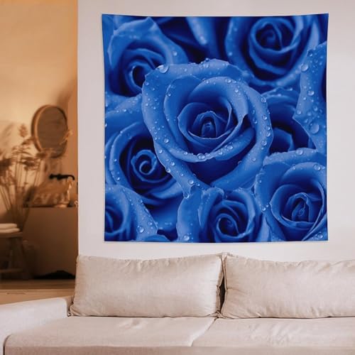 Tapisserie murale rose bleue couverture murale esthétique salon