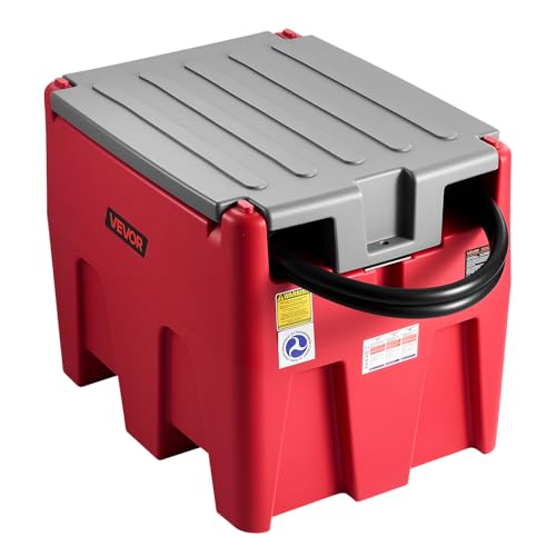 VEVOR Portable Diesel & Gasoline Tank, 58 Gallon, 10...