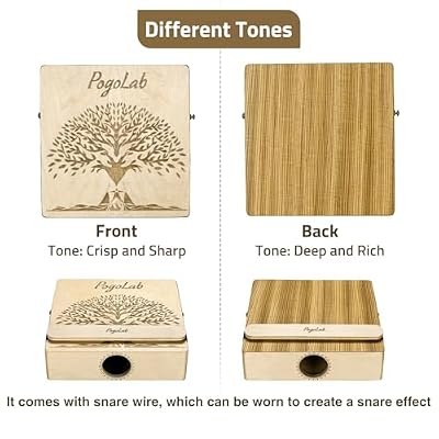 POGOLAB Multi-Tone Cajon+ Three-tone Cajon