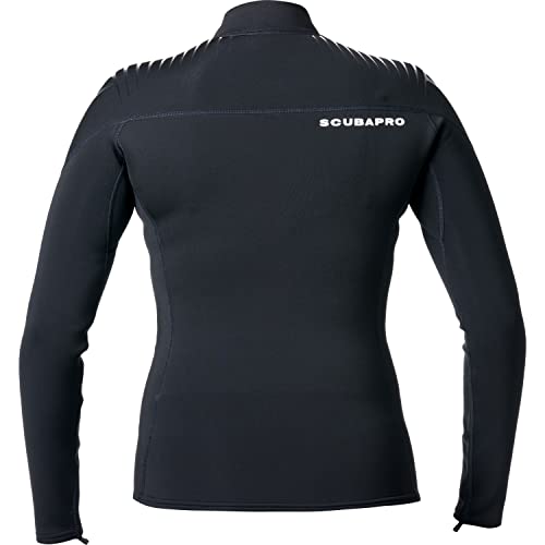 SCUBAPRO Women's Definition Top, Long Sleeve Wetsuit, 1mm (2XS, Black) miniatura 4