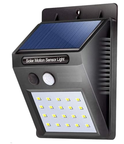 Image of 20 LED Solar Wall Light | Wireless & Waterproof Night Light | Outdoor Light for Home, Garden, Terrace, Balcony & Pathways(20 LED Light, 3)