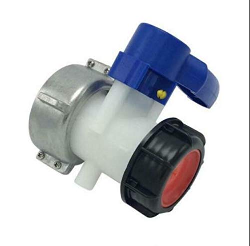 ConPush 62mm DN40 Für IBC Container Klappenhahn S60x6 Grobgewinde Auslaufhahn Cover