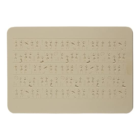 Cool Tools - Flexible Rollable Texture Tile - Ancient People Fineline