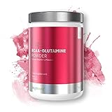 AYUDA A AUMENTAR LA MASA MUSCULAR - Nuestro suplemento en polvo de alta calidad contiene BCAA y Glutamina, los cuales están formados por aminoácidos esenciales que ayudan a la construcción, reparación y mejora del rendimiento del músculo pero también es bueno para la salud de los huesos. Para el objetivo del crecimiento muscular, debemos incrementar la cantidad de proteína tomada y nuestro suplemento con los aminoacidos, te ayudará a conseguirlo.