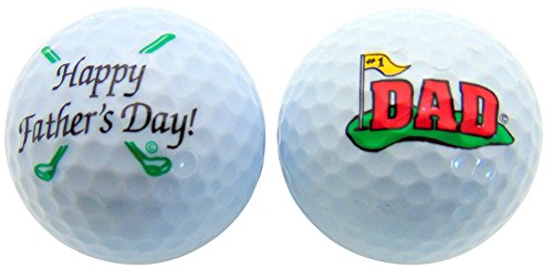 Westman Works Fathers Day Golf Ball Novelty Gift Pack For #1 Dad Golfer, Set Of 2 #TOP3