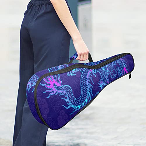 Housse pour ukulélé rétro bleu avec motif de dragon chinois et nuages de 10 mm d’épaisseur – Rembourrage en éponge de 53… - Les Beatles, Paul McCartney, John Lennon, RIngo Starr, George Harrison Housse pour ukulélé rétro bleu avec motif de dragon chinois et nuages de 10 mm d'épaisseur - Rembourrage en éponge de 53… – Image 7