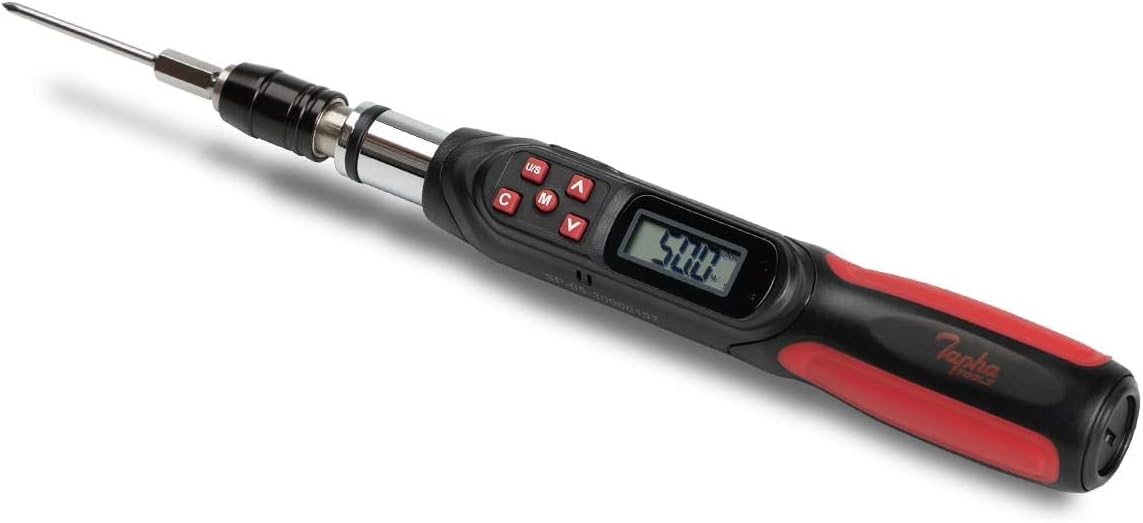 Tapha Tools Digital Torque Screwdriver 0.444.42 inlbs (550 cNm / 0.