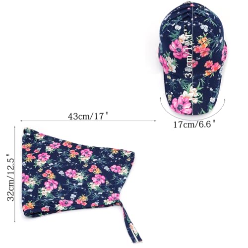 XYIYI Womens Sun Hat Outdoor UV Protection Fishing Hats with Neck Flap for Cycling Beach Hiking Camping XYIYI Womens Sun Hat Outdoor UV Protection Fishing Hats with Neck Flap for Cycling Beach Hiking Camping - Image 7