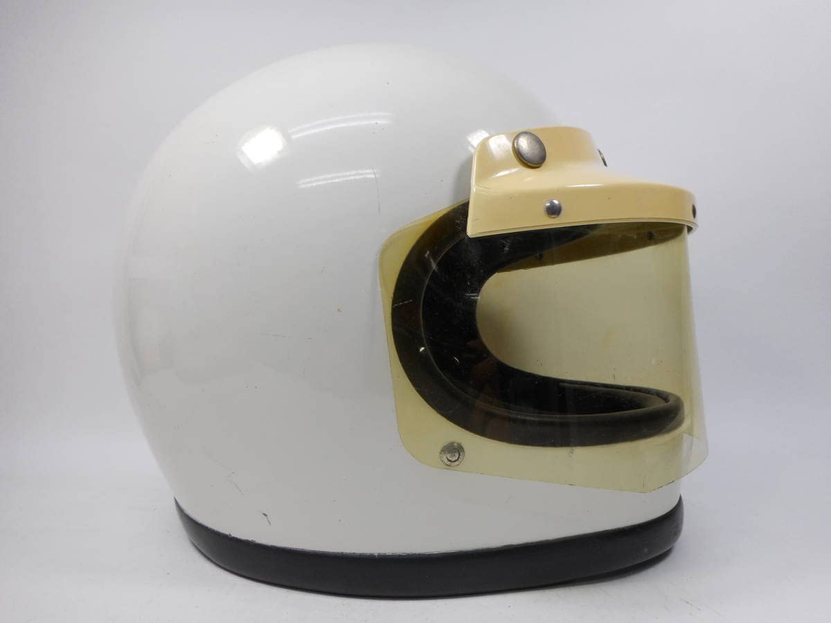 Amazon.co.jp: Sシェル70s BELL STAR 120 白 目深加工済み L