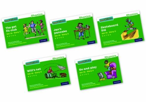 Read Write Inc. Phonics: Green Set 1A Storybooks Mixed Pack of 5: Rider ...