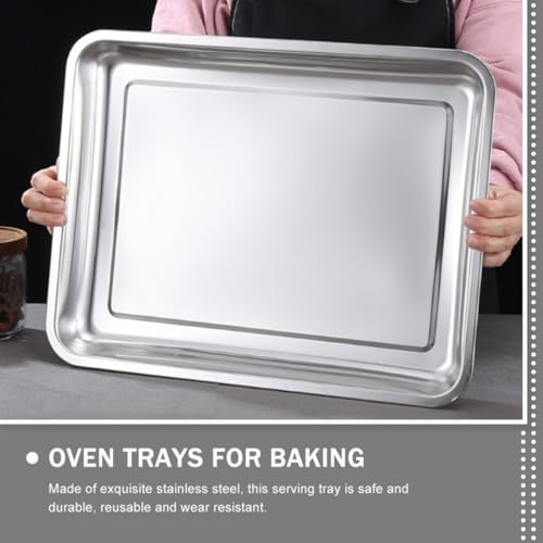 Bandeja para horno rectangular para asados en reuniones al aire libre 6