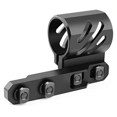 Feyachi M-Lok Offset Flashlight Ring Mount for Mlok Rail System - 2 Mounting