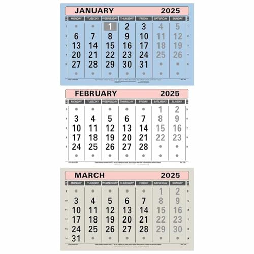 AT-A-GLANCE Monthly Wall Calendar With Ruled Daily Blocks, 20 X 30 - View #11