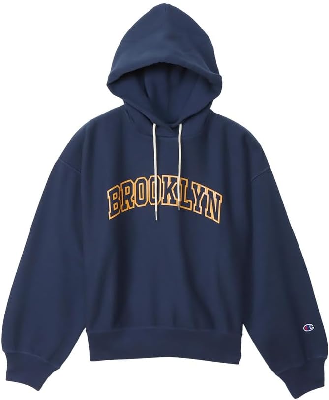 Champion CW-Y101 Hoodie, Long Sleeve, 100% Cotton, 10 oz, Graphic Print, Reverse Weave (R) Hooded Sweatshirt, Women’s Casual