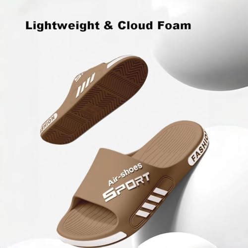 Mens Slippers Outdoor Athletic Sandals Fashion Sport Soft Slides Summer Beach Shoes3