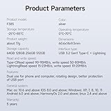 fanxiang MFi Certified iPhone Memory Stick 64GB, Photo Stick USB Flash Drive for iPhone/iPad, External Storage with One-Click Backup, Compatible with iOS, Android, PC & Mac—F385 - Image 7