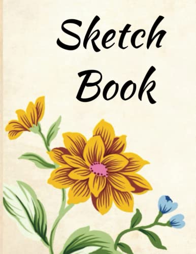 The Sketch Book, Drawing Book, Notebook for drawing, sketching and doodling