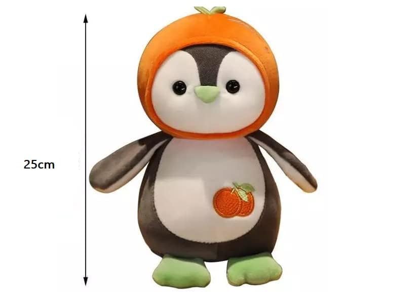 Image of Fruit Penguin Orange - Soft Plush Stuffed Toy for Kids & Girlfriend, Soft Toy for Kids - Birthday Gift for Girls, Plush Toy Big Cuddly Hugging Bear, Gifts for Valentine's Day
