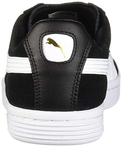 PUMA PUMA Men's Court Star Sneaker, Black White, 4.5 M US