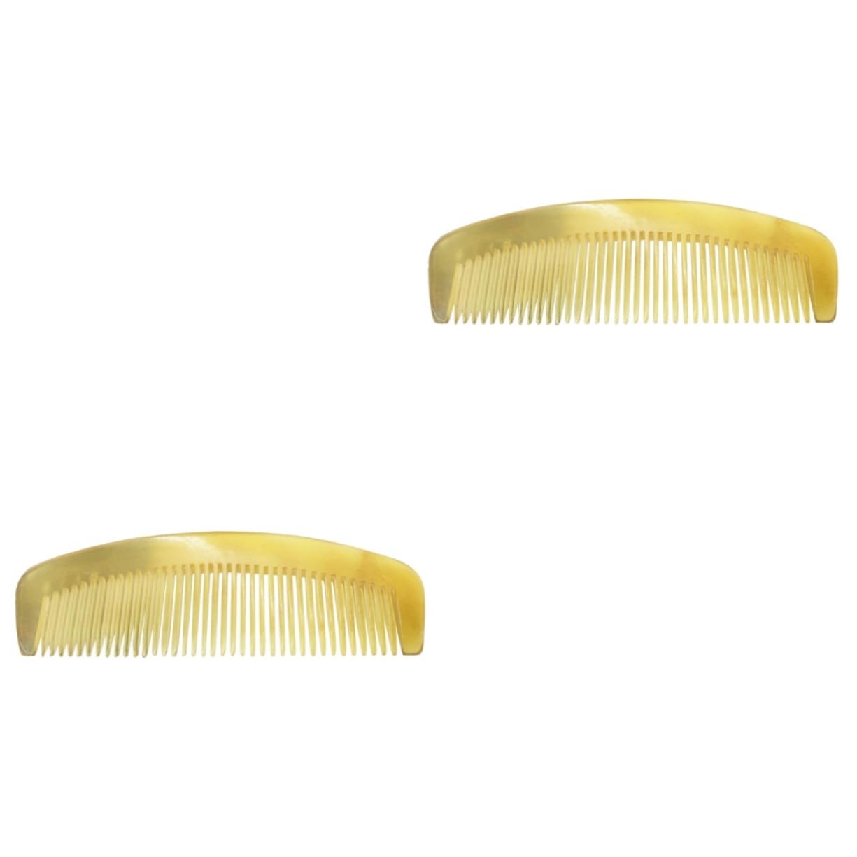 2Pcs Anti Static Horn Comb Pocket Comb, Small Pocket Horn for Hair, for Mom, Wife, Daughter, Mother Day's