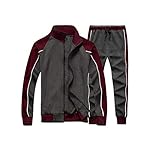 Litteking Men's Tracksuits Sweat Suit Casual Long Sleeve 2 Piece Outfit Sports Jogging Suits Set
