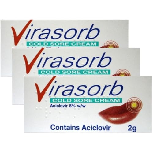 2GM Sore Cold Cream - Rapid Relief for Cold Sores, Fever Blisters, and Dry Lips - Moisturizing Lip Balm with Natural Ingredients Pack of 3