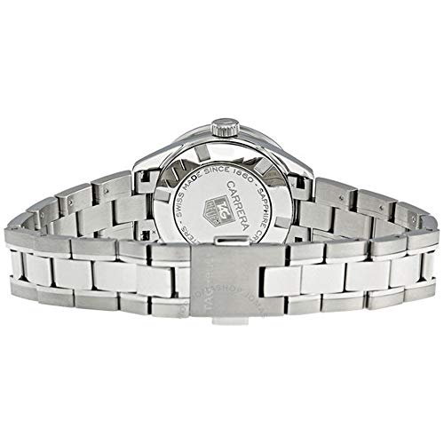 Tag Heuer Carrera Ladies Stainless Steel Diamond Watch WV1412.BA07933