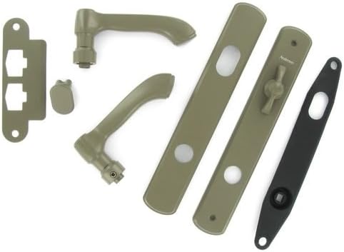 Andersen Albany Style Single Active Hinged Door Hardware Set in Stone