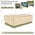 COWVIE Rectangular Outdoor Furniture Cover for Sectional Sofa Set, 600D Waterproof Patio Set Cover for Lawn General Purpose Table and Chairs, 140''L x 88''W x 32''H