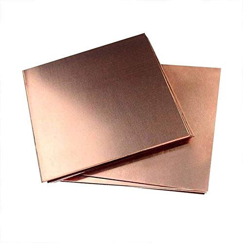 Plaque en Cuivre de 4mm pour Créations en Émail Artisanal et Rénovations Électriques